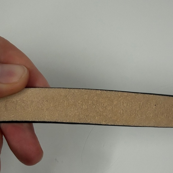 Chico's Black Belt with Silver Accents - Picture 3 of 5